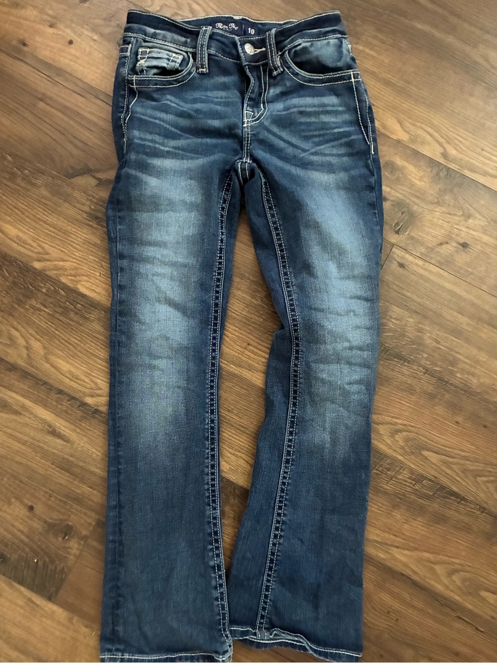 Miss Me Dark Blue Boot Cut Jeans